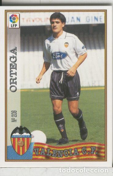 Collezionismo sportivo: Cromos: Las Fichas de la liga 97-98: C.F.Valencia numero 208: Ortega - Varios