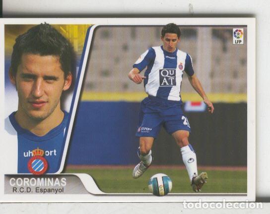 Sports collectibles: Cromos: Liga 2007-2008: R.C.D.Espanyol numero 195: Corominas - Varios