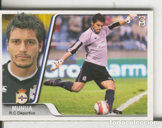 Collezionismo sportivo: Cromos: Liga 2007-2008: R.C.Deportivo numero 220: Munua - Varios