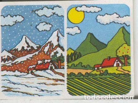 Sammelleidenschaft Sport: Cromos: Juego de refranes numero 20: A&ntilde;o de nieve, a&ntilde;o de bienes - Varios