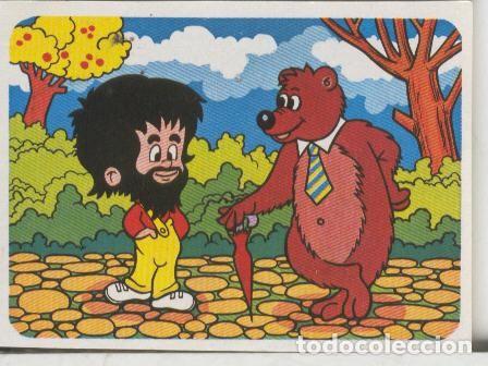 Sammelleidenschaft Sport: Cromos: Juego de refranes numero 55: El hombre y el oso cuando mas feo mas hermoso - Varios