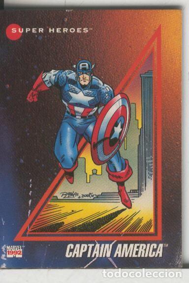 Colecionismo desportivo: Cromos: Superheroes: Captain America - Varios