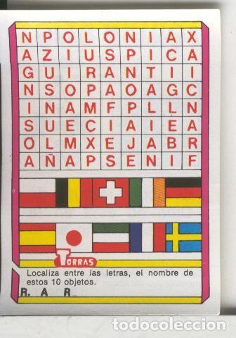 Colecionismo desportivo: Cromo: Quien dijo, coleccion recreativa de chocolates Torras numero 19 - Varios