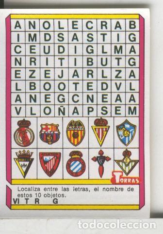 Colecionismo desportivo: Cromo: Quien dijo, coleccion recreativa de chocolates Torras numero 21 - Varios