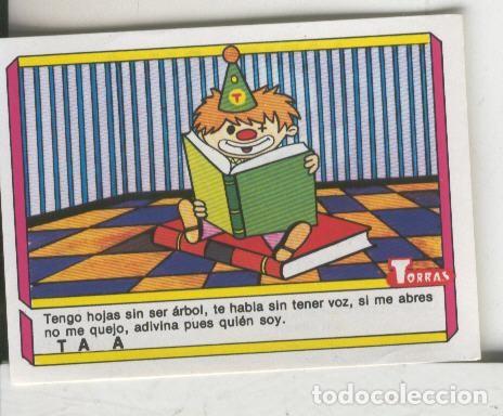 Colecionismo desportivo: Cromo: Quien dijo, coleccion recreativa de chocolates Torras numero 40 - Varios