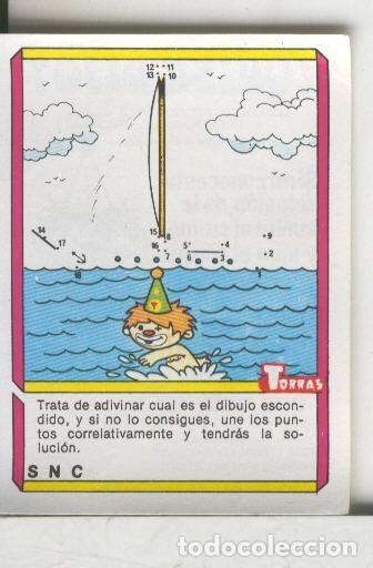 Collezionismo sportivo: Cromo: Quien dijo, coleccion recreativa de chocolates Torras numero 49 - Varios