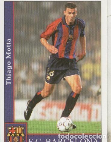 Colecionismo desportivo: Cromos: Liga 2002: F.C.Barcelona: Thiago Motta - Varios