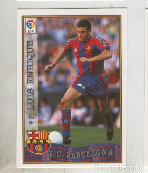 Collezionismo sportivo: Cromo Liga 97/98: F.C.Barcelona numero 37: Luis Enrique - Varios