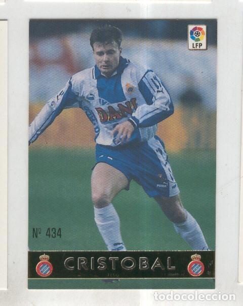 Collezionismo sportivo: Cromo Liga 97/98: R.C.D.Espanyol numero 434: Cristobal - Varios