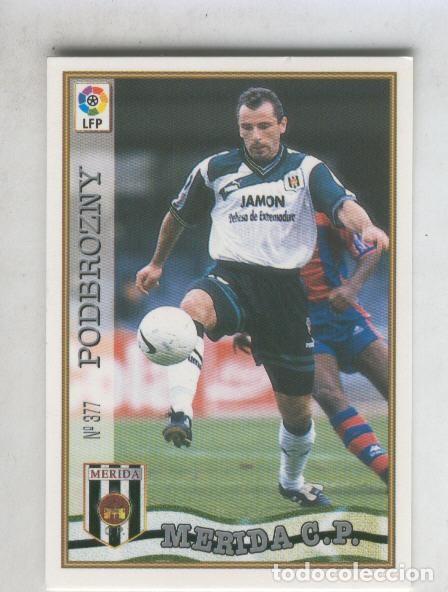 Coleccionismo deportivo: Cromo Liga 97/98: C.P.Merida numero 377: Podbrozny - Varios
