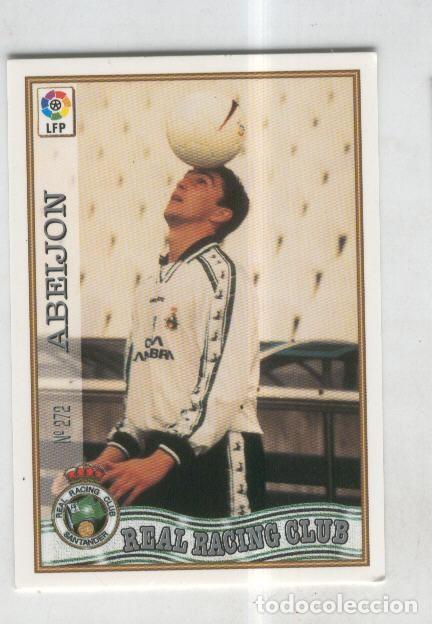 Sammelleidenschaft Sport: Cromo Liga 97/98: Real Racing Club numero 272: Abeijon - Varios