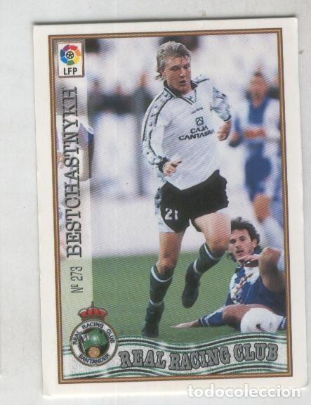 Colecionismo desportivo: Cromo Liga 97/98: Real Racing Club numero 273: Bestchastnykh - Varios