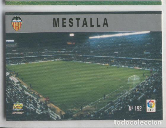 Colecionismo desportivo: Cromo Liga 97/98: C.F.Valencia numero 192: Mestalla - Varios