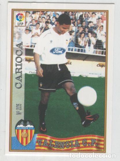 Colecionismo desportivo: Cromo Liga 97/98: C.F.Valencia numero 205: Carioca - Varios