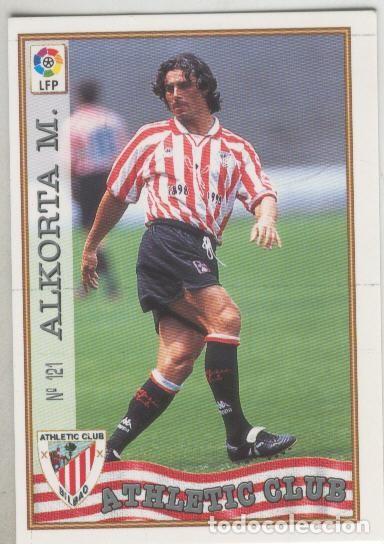 Colecionismo desportivo: Cromo Liga 97/98: Athletic Club Bilbao numero 121: Alkorta M. - Varios