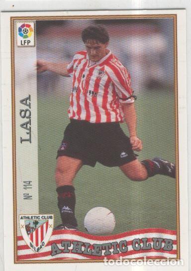 Colecionismo desportivo: Cromo Liga 97/98: Athletic Club Bilbao numero 114: Lasa - Varios