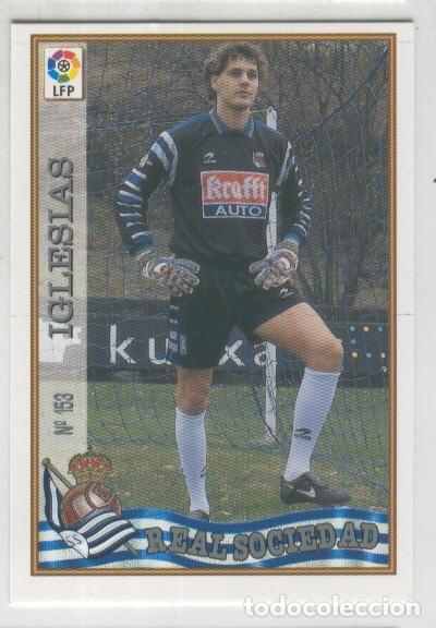 Colecionismo desportivo: Cromo Liga 97/98: Real Sociedad numero 153: Iglesias - Varios