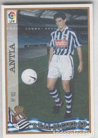 Colecionismo desportivo: Cromo Liga 97/98: Real Sociedad numero 162: Antia - Varios