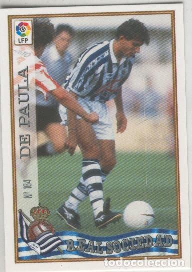 Colecionismo desportivo: Cromo Liga 97/98: Real Sociedad numero 164: De Paula - Varios