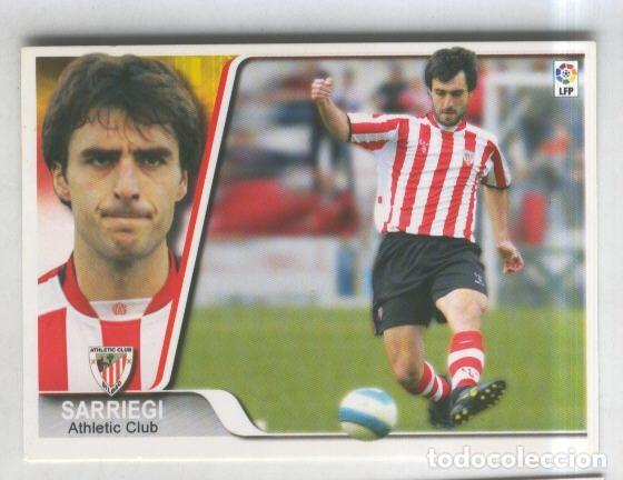 Collezionismo sportivo: Cromo Liga 2007-2008: Athletic Club numero 296; Sarriegi - Varios