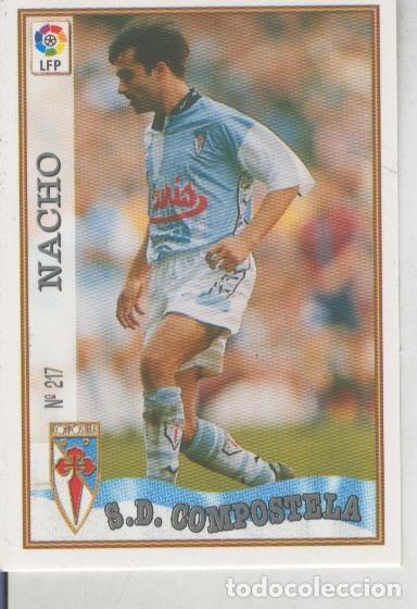 Collezionismo sportivo: Cromo Liga 97/98: S.D.Compostela numero 217: Nacho - Varios