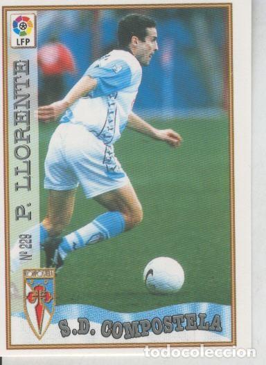 Coleccionismo deportivo: Cromo Liga 97/98: S.D.Compostela numero 229: P.Llorente - Varios