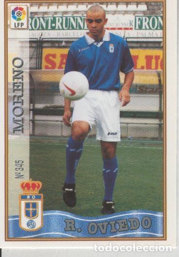 Coleccionismo deportivo: Cromo Liga 97/98: Real Oviedo numero 345: Moreno - Varios