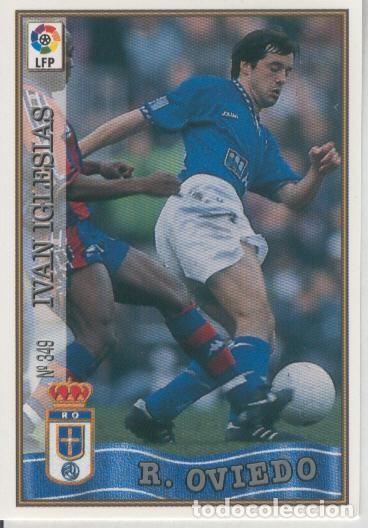 Coleccionismo deportivo: Cromo Liga 97/98: Real Oviedo numero 349: Ivan Iglesias - Varios