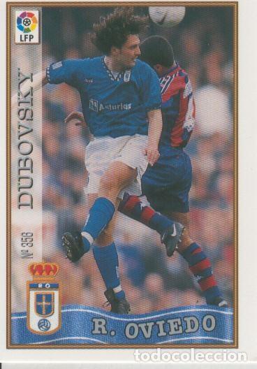 Coleccionismo deportivo: Cromo Liga 97/98: Real Oviedo numero 356: Dubovsky - Varios