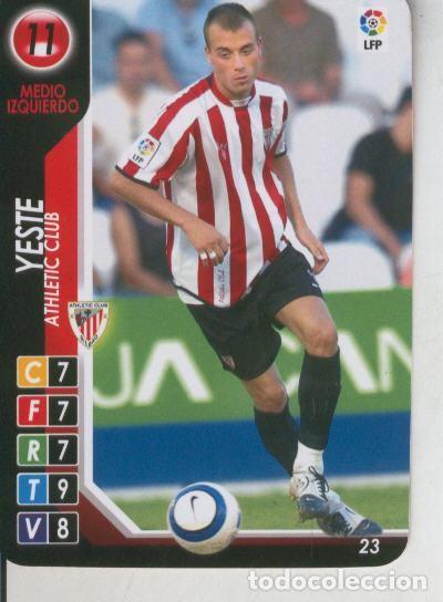 Coleccionismo deportivo: Derby Total 2004-2005: Atletic Club numero 11: Yeste - Varios