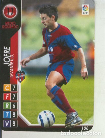 Coleccionismo deportivo: Derby Total 2004-2005: Levante U.D. numero 11: Jofre - Varios