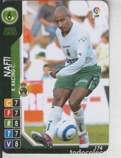 Coleccionismo deportivo: Derby Total 2004-2005: R.Racing C. numero 06: Nafti - Varios