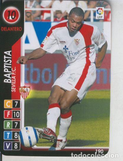 Coleccionismo deportivo: Derby Total 2004-2005: Sevilla F.C. numero 10: Baptista - Varios