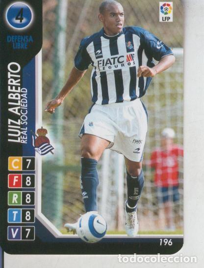 Coleccionismo deportivo: Derby Total 2004-2005: Real Sociedad numero 04: Luiz Alberto - Varios