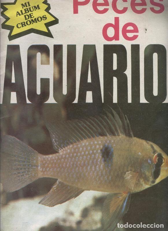 Coleccionismo deportivo: Album de Cromos: Peces de acuario - Varios