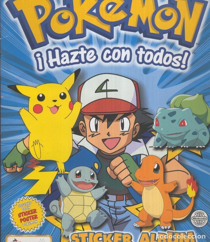 Coleccionismo deportivo: Album Cromos: Pokemon Sticker numero 2: solo tiene 94 cromos - Varios