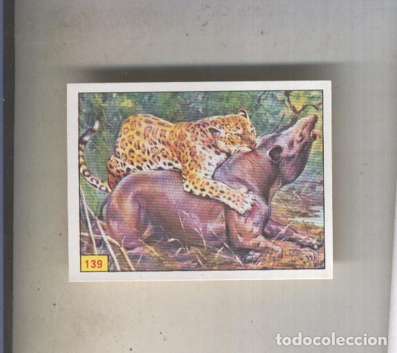 Coleccionismo deportivo: Cromo Mamiferos de Panini numero 139 - Varios