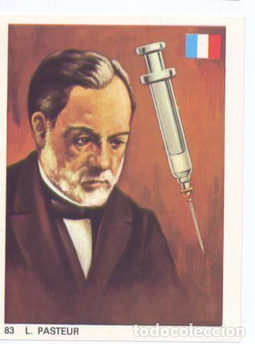 Sports collectibles: Cromos: Hombres Famosos numero 083: L.Pasteur - Varios