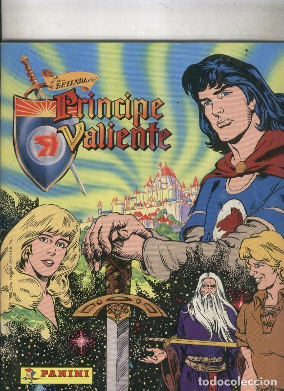 Coleccionismo deportivo: Album de Cromos: La leyenda del Principe Valiente - Varios