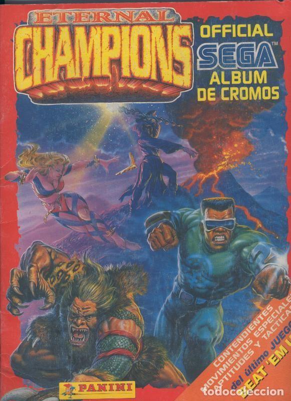 Coleccionismo deportivo: Album de Cromos: Eternal Champions official Sega - Varios