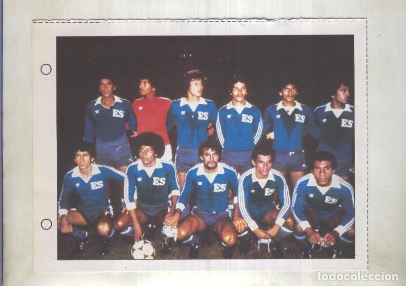 Coleccionismo deportivo: Estrellas del Mundial 82 numero 049: Seleccion de El Salvador - Varios