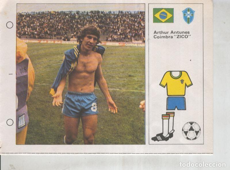 Collectionnisme sportif: Estrellas del Mundial 82 numero 034: Zico (Brasil) - Varios