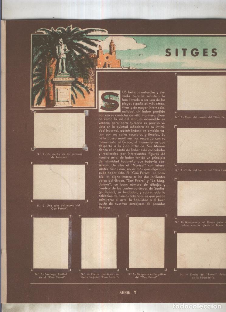 Coleccionismo deportivo: Cromo Gallina Blanca segundo album: Sitges - Varios