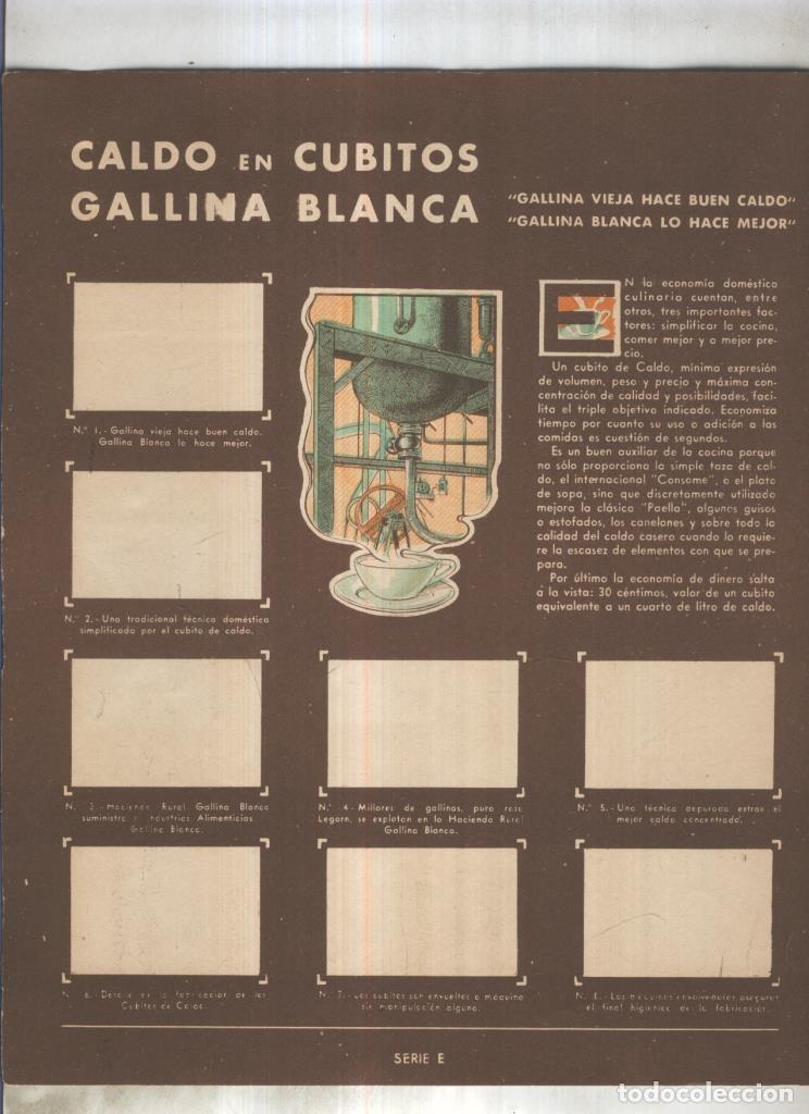 Coleccionismo deportivo: Cromo Gallina Blanca segundo album: Pozos y fuentes - Varios