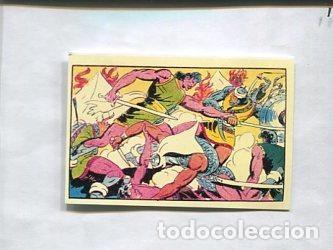 Sports collectibles: Facsimil: Cromo El Guerrero del Antifaz serie 3: La Marquesita de Pe&ntilde;arrosa numero 56 - Manuel Gago