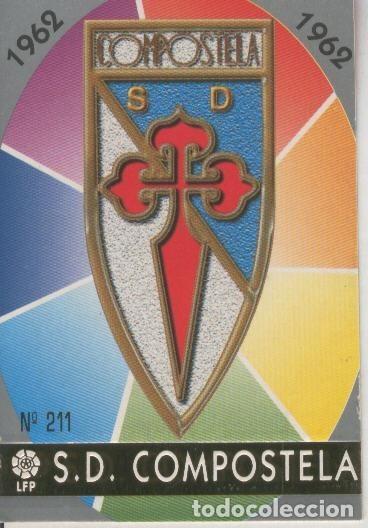 Collectionnisme sportif: Cromo Liga 97/98: S.D.Compostela numero 211: Escudo - Varios