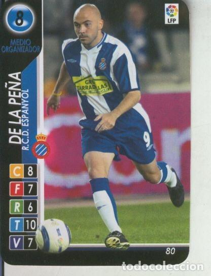 Collectionnisme sportif: Derby Total 2004-2005: R.C.D.Espanyol numero 08: De la Pe&ntilde;a - Varios