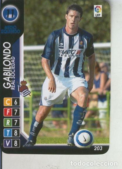 Collectionnisme sportif: Derby Total 2004-2005: Real Sociedad numero 11: Gabilondo - Varios