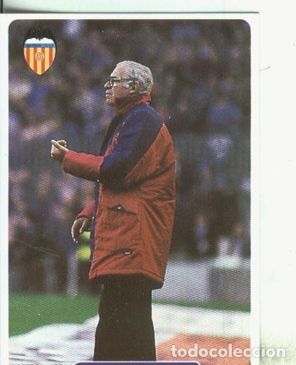 Coleccionismo deportivo: Cromos: Las fichas de la liga 95/96-Valencia: Luis Aragones (entrenador= - Varios