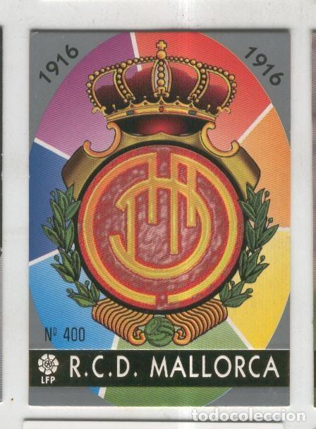 Collezionismo sportivo: Cromo Liga 97/98: R.C.D.Mallorca numero 400: Escudo - Varios